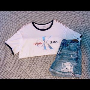 Calvin Klein Americana Monogram Logo T-Shirt